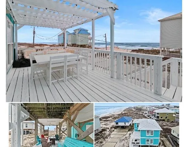 White Beachfront Paradise Holiday home *